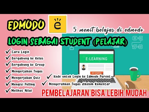 Tutorial Menggunakan Aplikasi Edmodo Login sebagai Student (Pelajar) | Edmodo