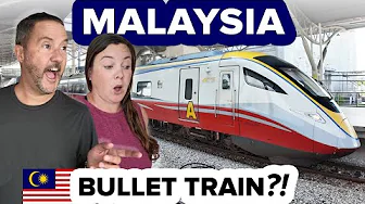 Riding Malaysia's Ultra Modern Train in BUSINESS CLASS to Penang 😱