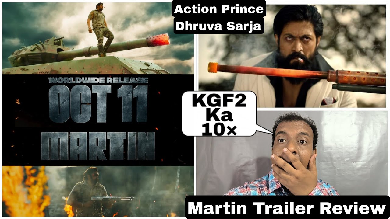 Martin Trailer Review By Surya Featuring ActionPrince Dhruva Sarja ...