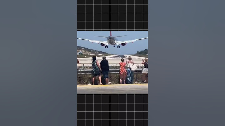 Plane Landing Goes Viral for Unexpected Wind Gust Moment!