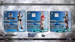 Dissidia NT: All Girl Team