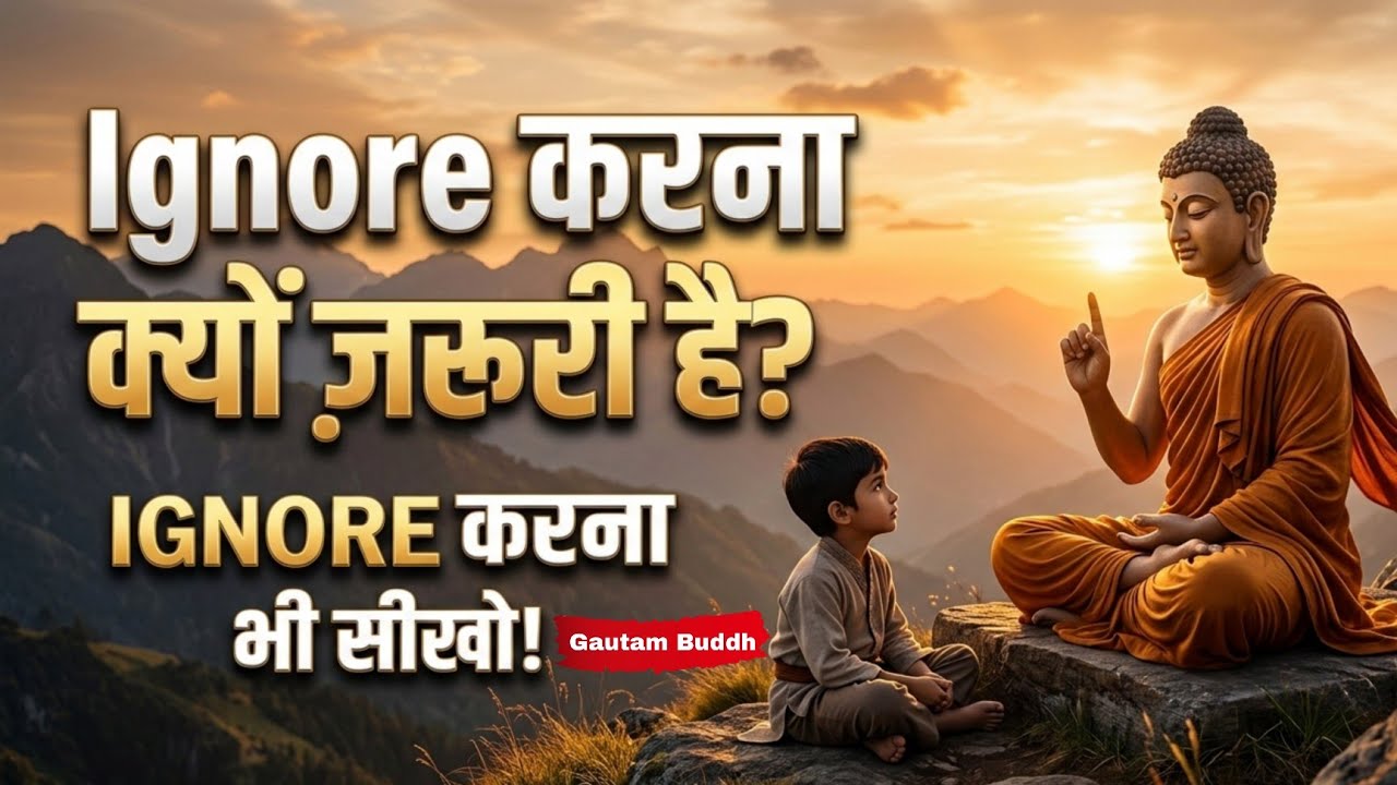 Logon ko Ignore kaise karein? | Ignore करना सीखो! (Gautam Buddha Story) #buddhiststory #Buddh Niti 