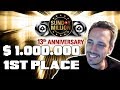 1 MILLION dollar 1st place! PokerStars Sunday Million Anniversary!