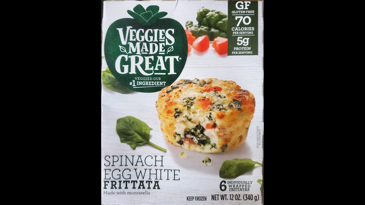 Veggies Made Great Spinach Egg White Frittatas with Mozzarella Review