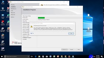 Fix NetFx3 error while installing SQL Server 2012 on windows 8,8.1,10 without windows update