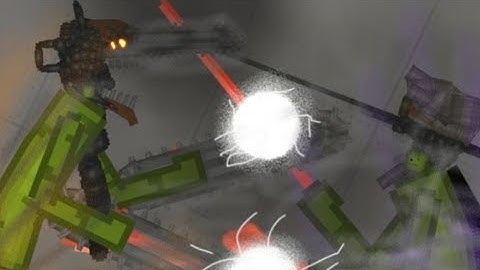 CHAINSAW MAN REBUILD! | CHAINSAW MAN VS KATANA MAN | MELON PLAYGROUND