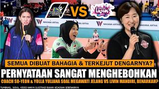 Download Lagu 🏐HEBOH JELANG LAGA‼️Coach So-Yeon Yolla Yuliana Akui GINI Megawati JPE vs Livin Mandiri-benarkah? MP3