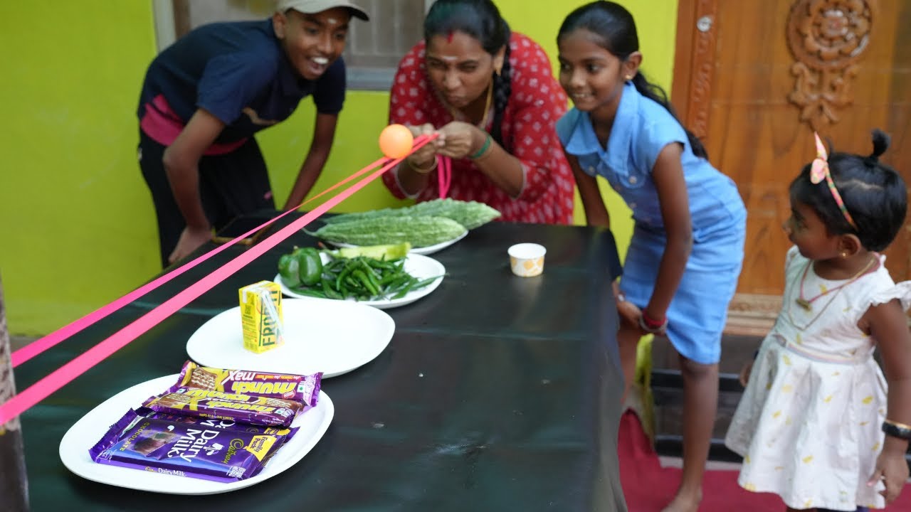 Rope and Ball challenge | ரோபோ வழிய நமக்கு புடிச்சது எடுக்கலாம் !!  Mrs.Abi Time
