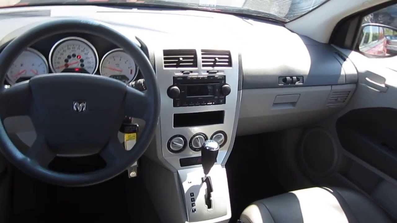 2007 Dodge Caliber Red Stock L535757 Interior Youtube
