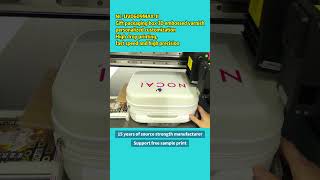 Gift packing box printed by Nocai 6090 UV printer with 3D embossing effect!