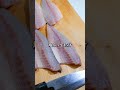 4日熟成アジを花造りにしたら美味すぎた #刺身 #魚料理 #魚の捌き方