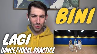 BINI - ‘Lagi’ Dance and Vocal Practice | REACTION