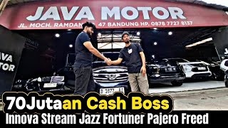 Obral Akhir Tahun 70Jutaan Mobil Bekas Rapih Stream Fiesta Pajero Innova Audi Crz Murah Banget