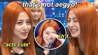 Le sserafim *felt sick* after watching Yunjin's aegyo (ft. LIVE mistake during performance)
