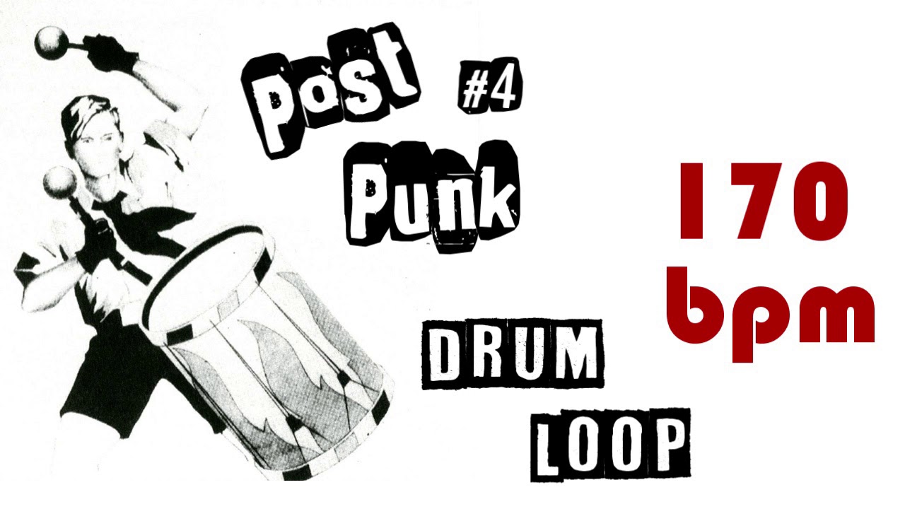 Post Punk Drum Loop #4 - 170 bpm
