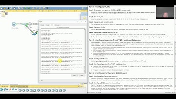 CCNA3 2.3.1.5 Packet Tracer – Configuring PVST+