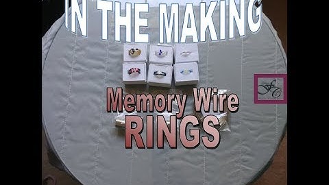 DIY: Memory Wire Rings
