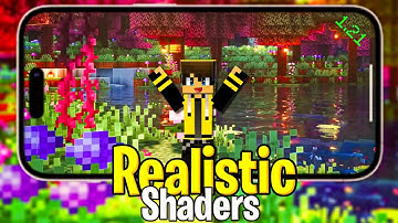Top 10 Realistic SHADERS for Minecraft PE 1.21+ 🔥