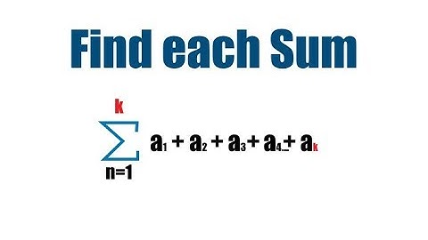 10-1 Sequences, Series, Sigma Notation prt 2