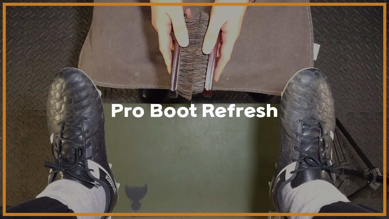 New Balance Football Boots Deep Clean ASMR (No Talking) 뉴발란스 축구화 세탁 ASMR!!