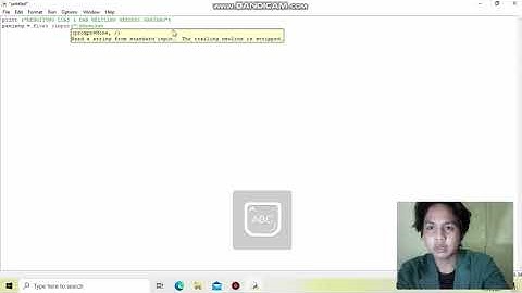 Membuat program Menghitung Luas dan Keliling Persegi Panjang