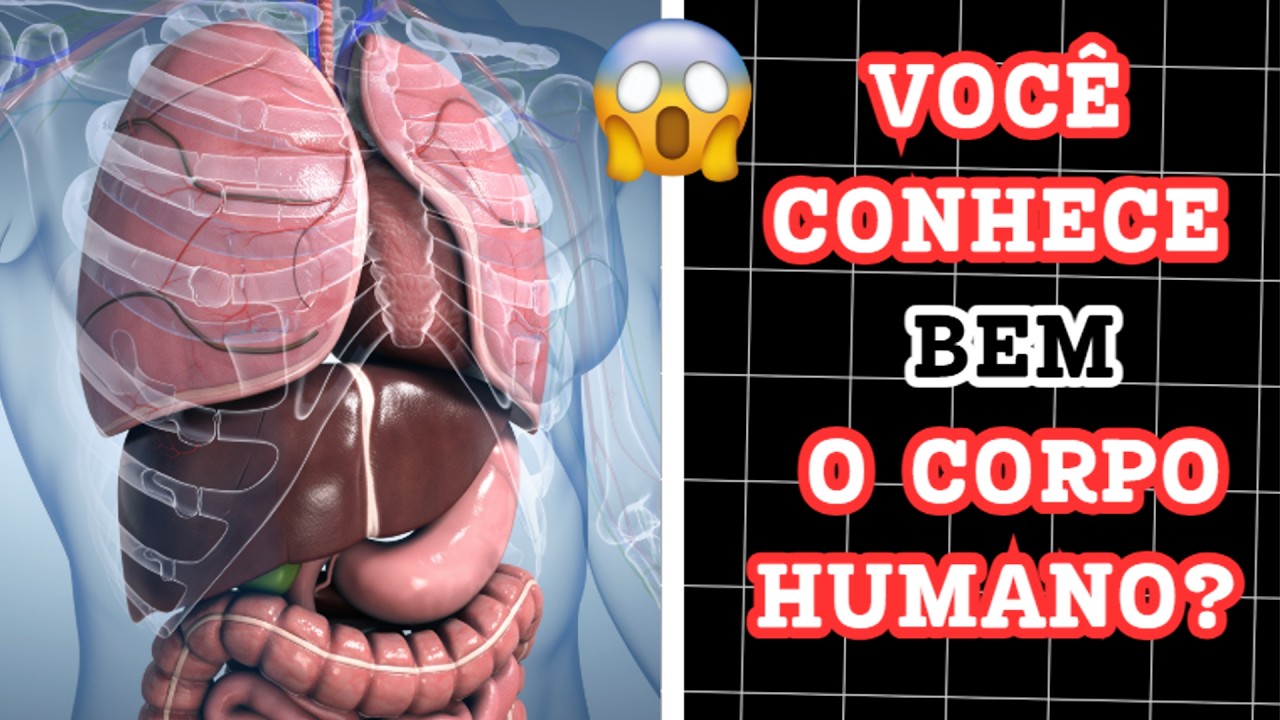 🧐Você Conhece BEM o Corpo Humano? 😱 | 30 Perguntas Gerais 1 Troféu🏆