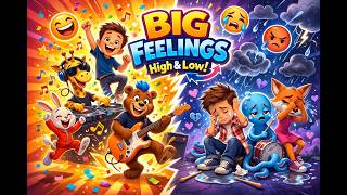 Big Feelings 💙 (Full Song + Lyrics) | Kids Feelings Song | Toon Beatz