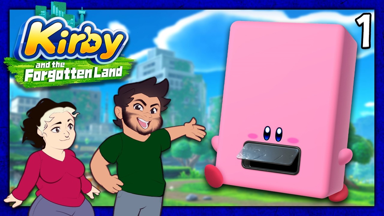 Quite a Mouthful | Kirby and the Forgotten Land [Couch Co-Op] - Ep 1 (Ash & Tyler Play)