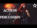 Drums  percussion background music fors  sport advertising royalty free  commercial use