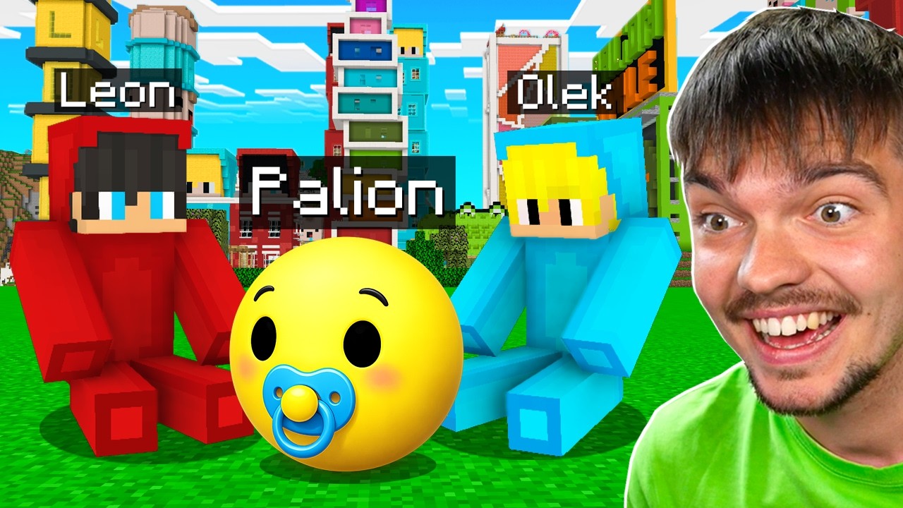 GRAM JAKO DZIECKO VERITY żeby PRANKOWAĆ MOICH PRZYJACIÓŁ w Minecraft!
