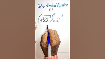 Solve - Radical Equation 01 #maths #mathematics #shorts