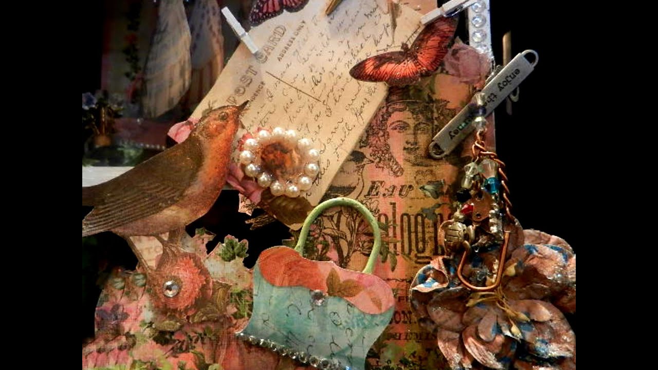 How To Make A Shabby Chic Wine Rack Knick Knack Shelf YouTube