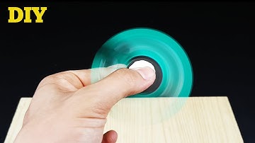 DIY FIDGET SPINNER - EASY TO MAKE WITHOUT BEARINGS