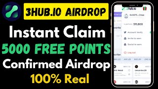 3Hub Airdrop Kaise Claim Karain 3Hub Airdrop Complete Detail Tutorial