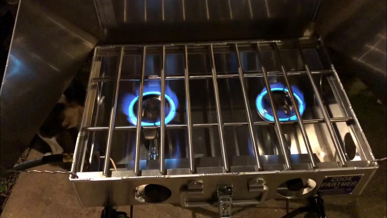 Cook Partner camp Stove Partner Steel YouTube