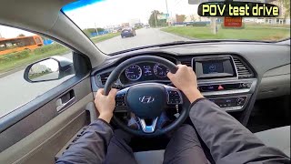 2019 Hyundai Sonata  (2.0 AT) POV Test Drive