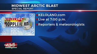 Midwest Arctic Blast Weather Special Set For Tuesday Night