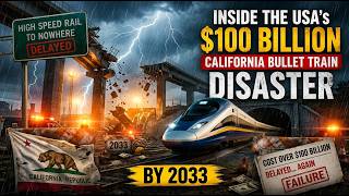 Inside the USA's $100 Billion California Bullet Train Disaster by 2033