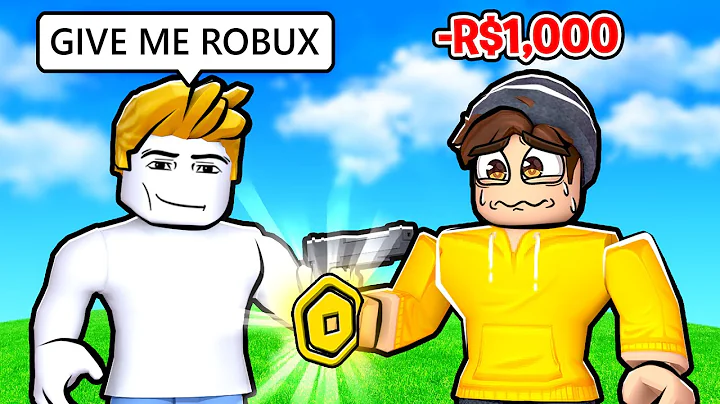 Losing all my ROBUX in Roblox PLS STEAL 😔