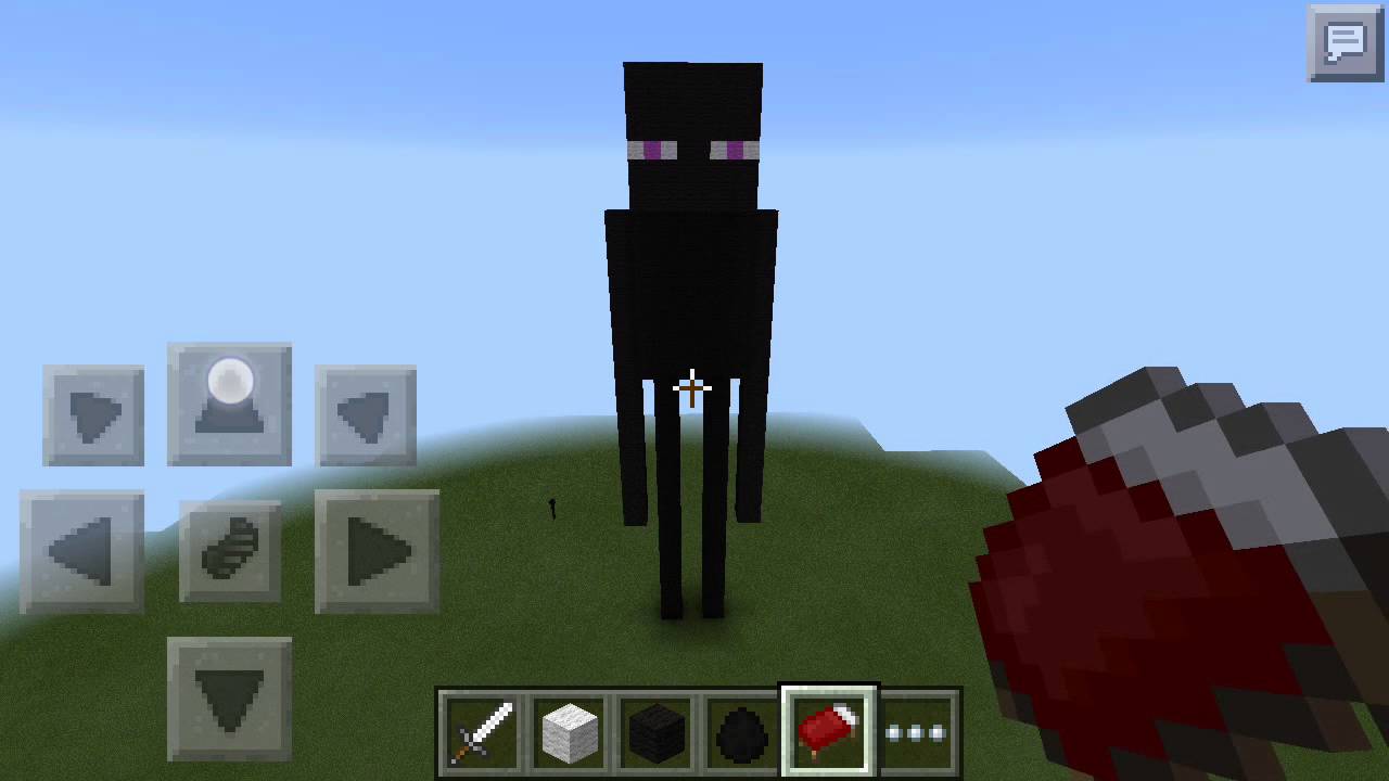 Enderman pixel art - YouTube