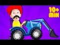 Construction Machine Song + More Nursery Rhymes &amp; Kids Songs