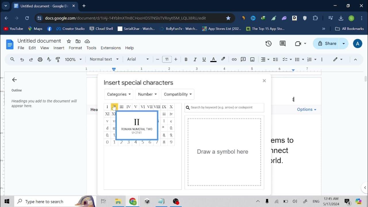 Insert Roman Page Numbers In Word