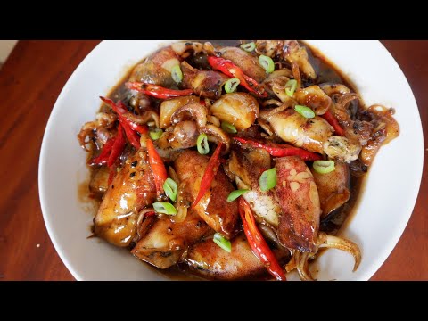 Resep Cumi Lada Hitam