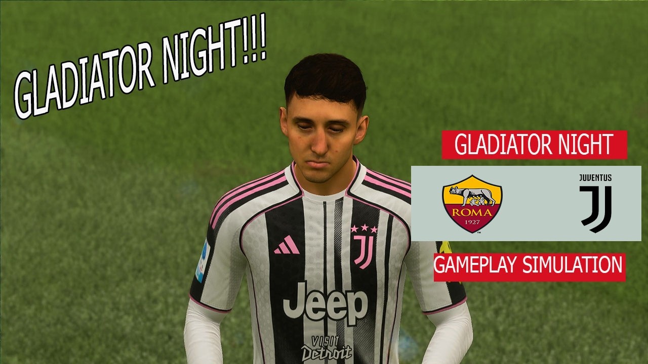 Рома против Ювентуса 🔥 | Вечер гладиаторов | Симуляция игрового процесса
