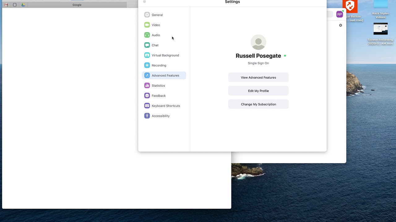 How to access original sound in zoom