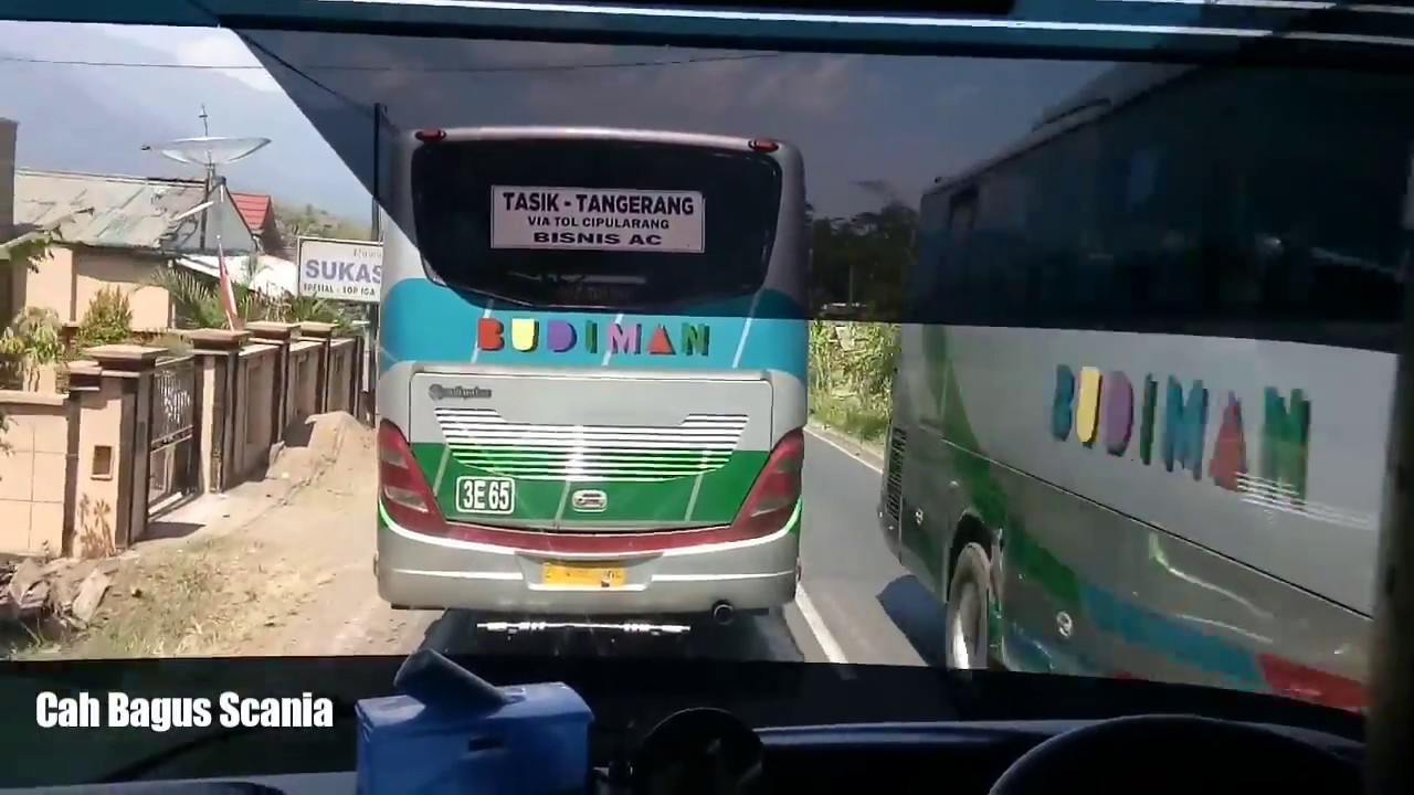 Liak Liuk Dua Bus Budiman 3e70 DiJalur Selatan Tasik YouTube