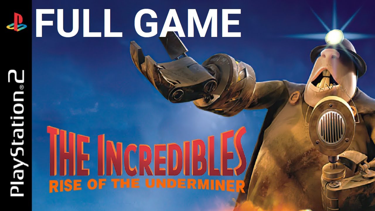 The Incredibles: Rise of the Underminer - Longplay - PS2