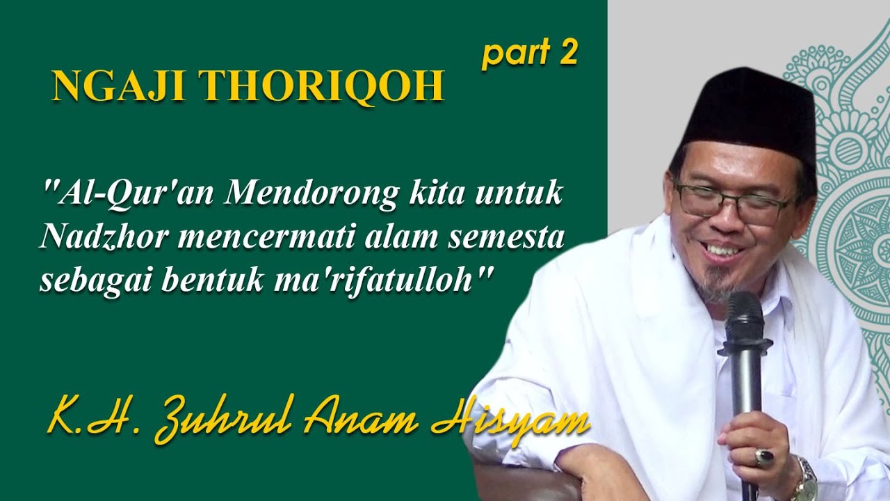 K.H. Zuhrul Anam Hisyam || 