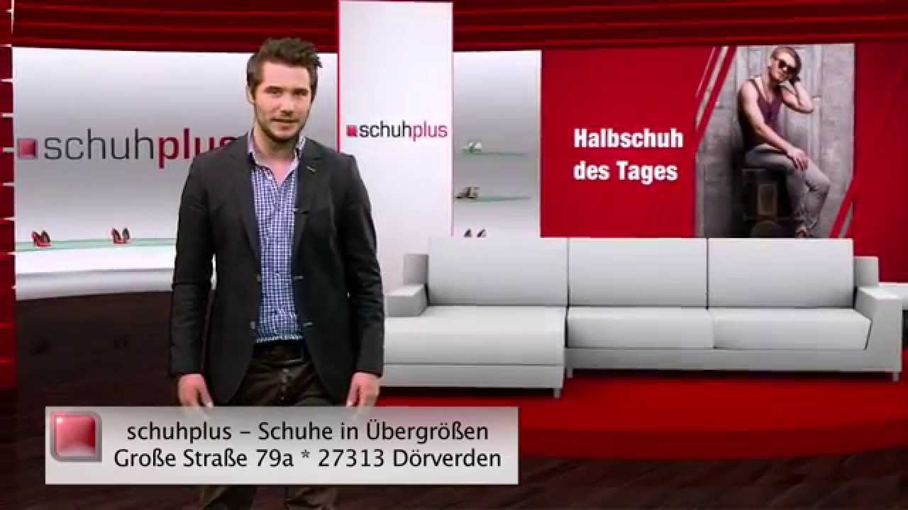 Herren Halbschuhe in Übergrößen. Große Herrenschuhe bei schuhplus. Schuh des Tages