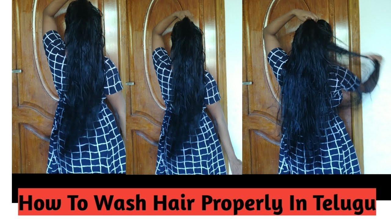 How To Wash Your Hair Correctly and Stop Hair Fall YouTube